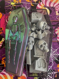 Soy And Beeswax Melts In Coffin Container