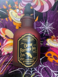Sweet Spell Bubbling Milk Bath Salts (Crow Feather Ink Bottle)